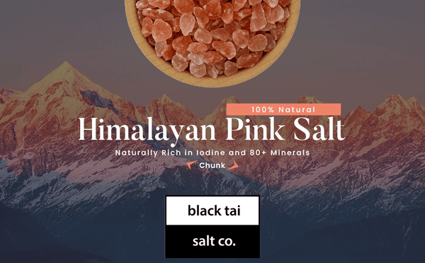 Coarse Himalayan Salt 55LBS (Peppercorn Size) - Black Tai Salt Co.